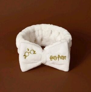 HARRY POTTER White and Gold Headband
